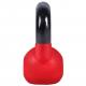 Gorilla Sports kettlebell činka, pogumovaný povrch, 3 kg